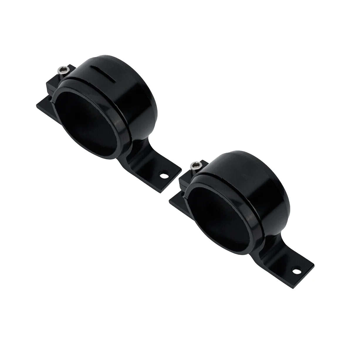 

2PCS Black 60mm Fuel Pump Single Mount Bracket Fuel Filter External Bracket Clamp Cradle for 044 BOSCH 380LPH 300LPH