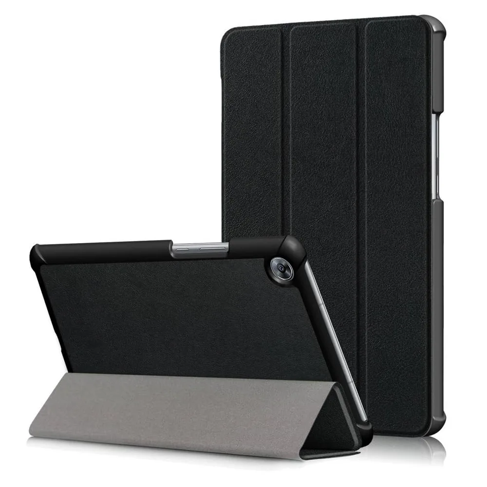 Premium Tri-Fold 360° Rotating Leather Tablet Case with Stand and Flip Cover