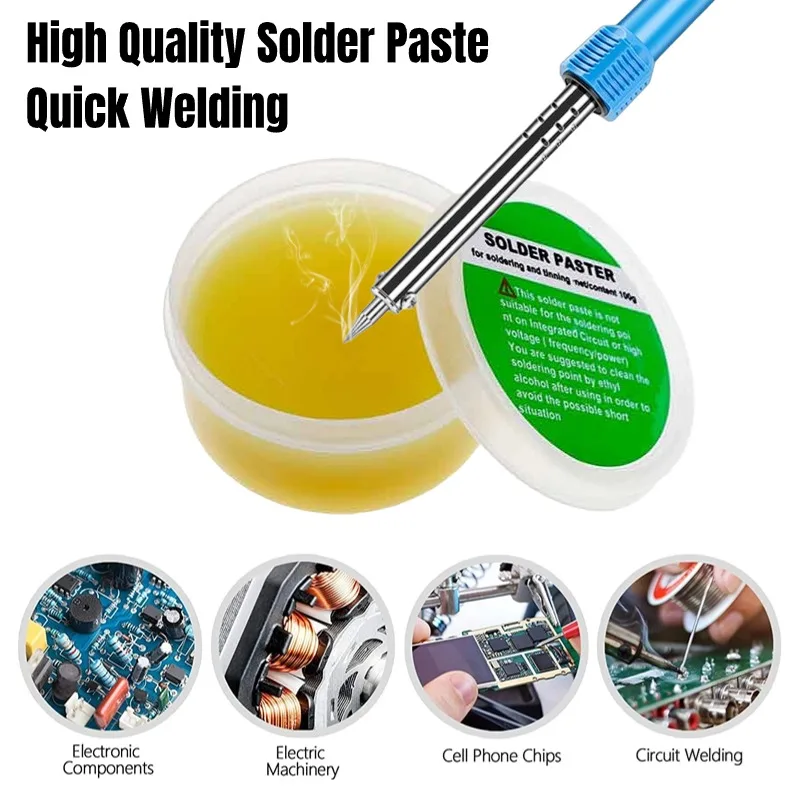 

Soldering Paste Professional Welding Flux Welding Soldering Paste No-Clean Rosin Unleaded183 Degree Medium Temperature Flux