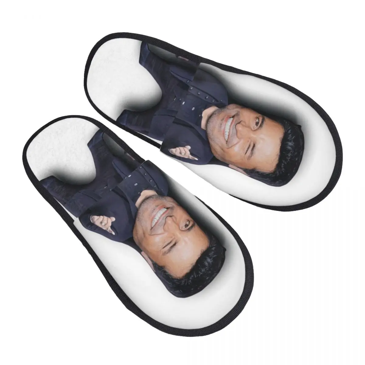 

Custom Chayanne Chiquito Meme Soft Memory Foam House Slippers Women Comfy Warm Anti-Skid Slipper