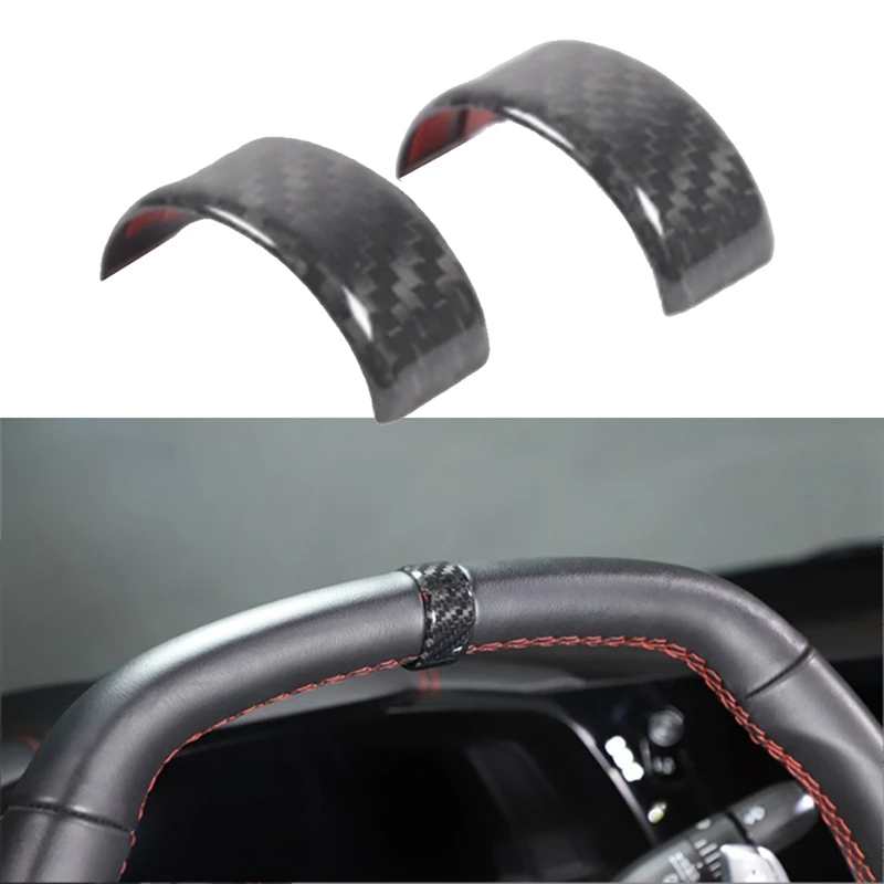 

Автомобильное кольцо на рулевое колесо, отделка, наклейка на крышку для Corvette C8 2020-2023, аксессуары для интерьера автомобиля