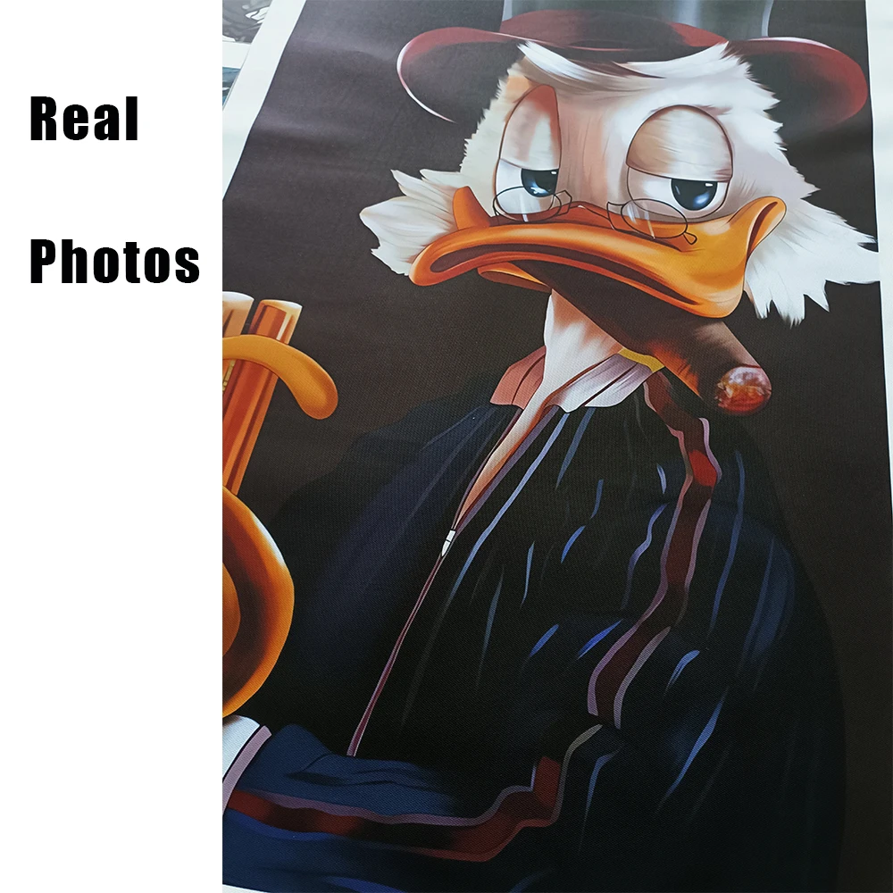 Donald Duck Graffiti Canvas Print 6