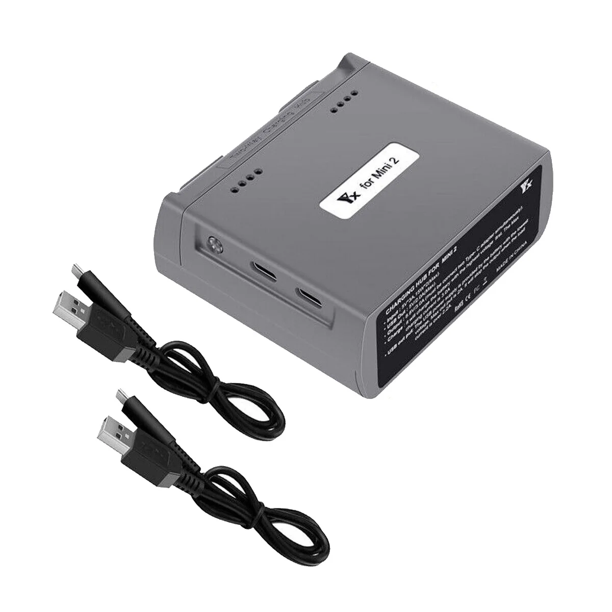 Per Mini 2/Mini Se Caricabatteria Hub Di Ricarica Bidirezionale Batterie Drone Caricabatterie Usb Per Dji Mini 2/Mini Se Accessori