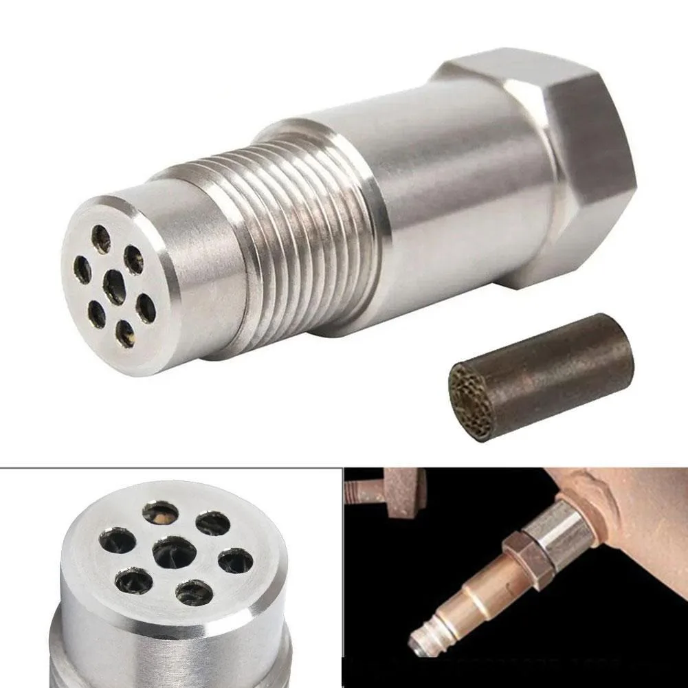 Universal Stainless Steel SS304 Check Engine Light CEL mini catalyst O2 Sensor Spacer Adapter M18X1.5 2