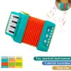 Kid Mini Accordion Toy Children Music Instrument Educational Gift for Toddlers Beginner Interest Development Play with 40 Songs 1