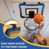 Mini Basketball Hoop Indoor with Scoreboard, Basketball Toy Gifts for Kids Boys Girls Teens, Suit for Bedroom/Office/Outdoor 5