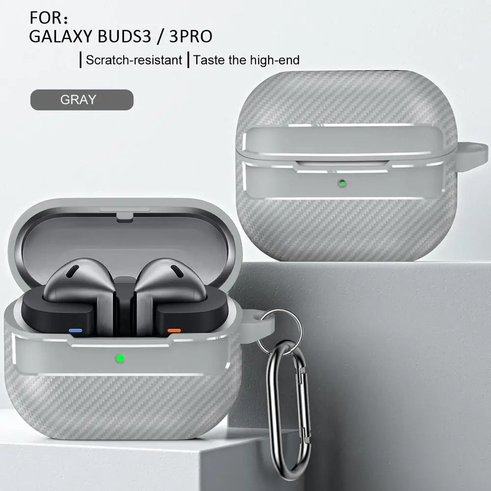 TPU Carbon Fiber Protective Case for Galaxy Buds Pro