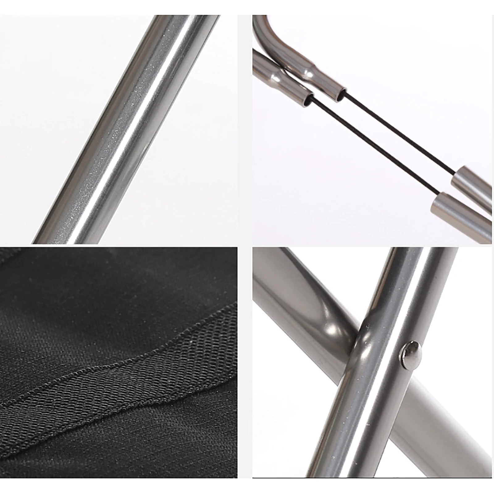 Thickened Outdoor Camping Small Chair Portable Folding Aluminum Alloy Stool Bench Stool Mare Ultralight Picnic Fishing 150KG breathable chair,folding chair,retractable stool