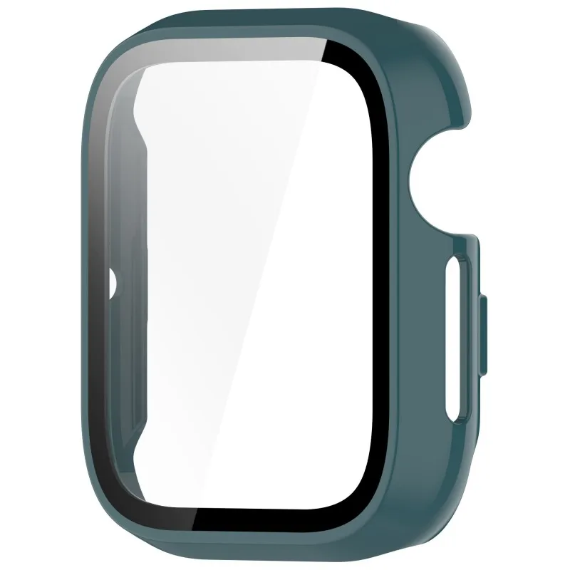 Durable Tempered Glass Protective Case for Smartwatch - Scratch-Resistant Cover and Screen Protector Accessory