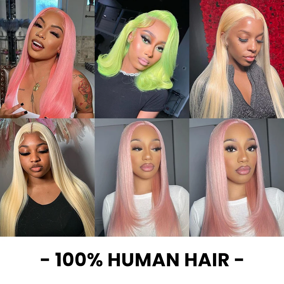 Honey Blonde 613 13x4 Transparent Lace Frontal Only Straight Lace Front Pre Plucked With Baby Hair Brazilian Human Hair 130%