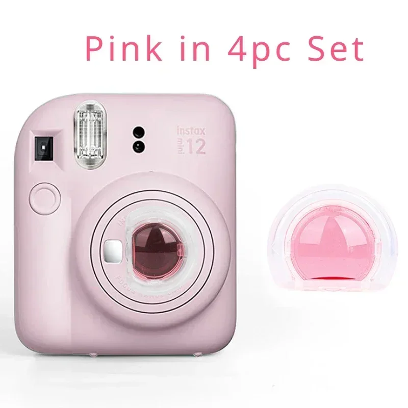 4/6 PCS Set Close-up Lens Color Filter for Fujifilm Instax Mini 12 Instant Film Cameras camera lens filter photography filter color filter