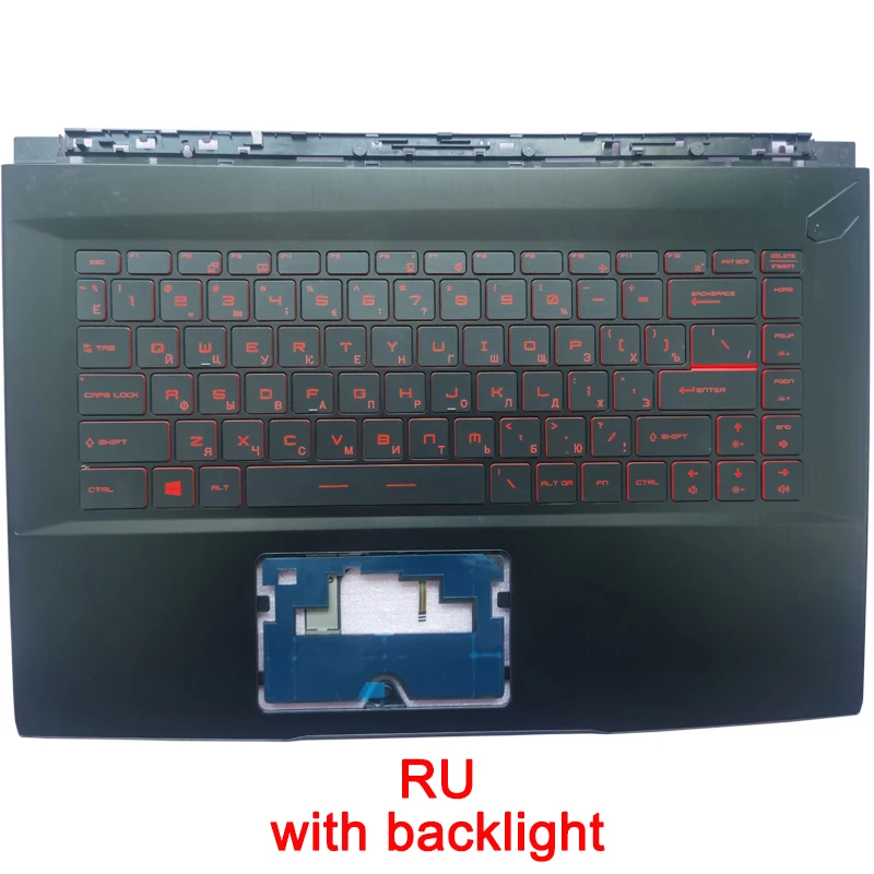 Teclado do Portátil com Luz de Fundo Tampa Superior para Msi Gf63 8rc 8rd Ms16r1 16r3 16r4 us ru sp - Imagem 5