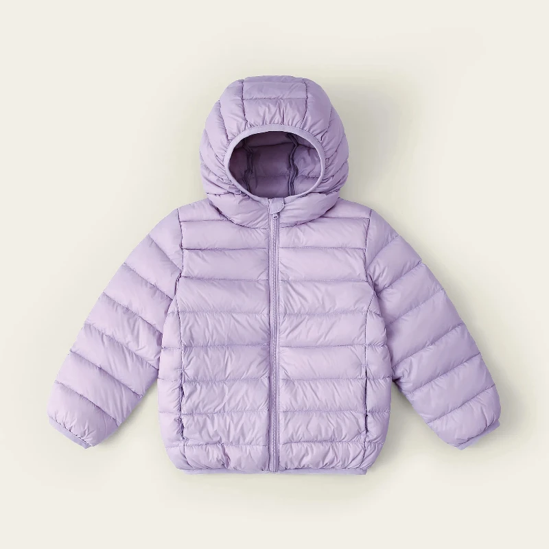 2024 New Children's Lightweight Down Jacket White Duck Down Parka with Hood Autumn and Winter Warm Boys Girls Outdoor Jacket