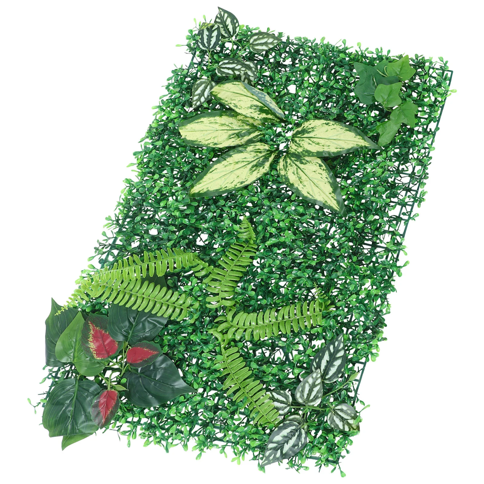 

Artificial Plant Wall Plants Indoor Decor Grass Hedge Panel For Backdrop Plastic Green Outdoor Decoration Greenery