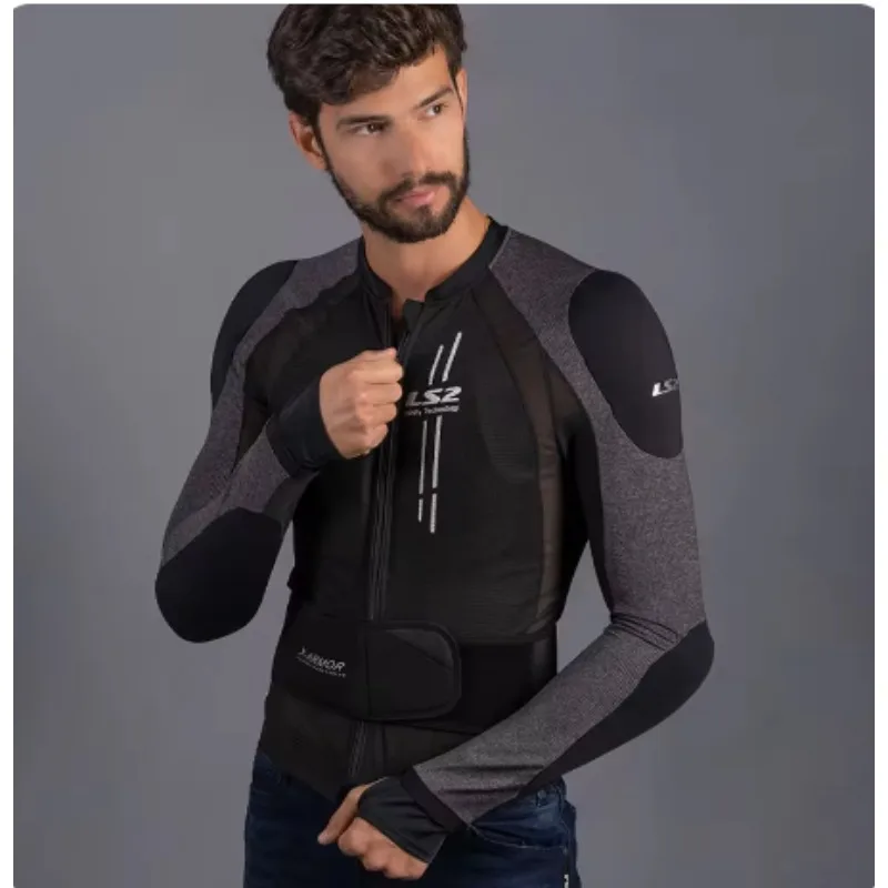 LS2 Original Motorcycle Jacket X-Armor Motocross Riding Clothing Summer Breathable Motorbike Jacket Men Women Moto Racing