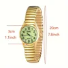 Couple Night Glow Surface Watch Spring Watch Elastic Elastic Watch Fashion Trend Big Digital Clear Watch 5