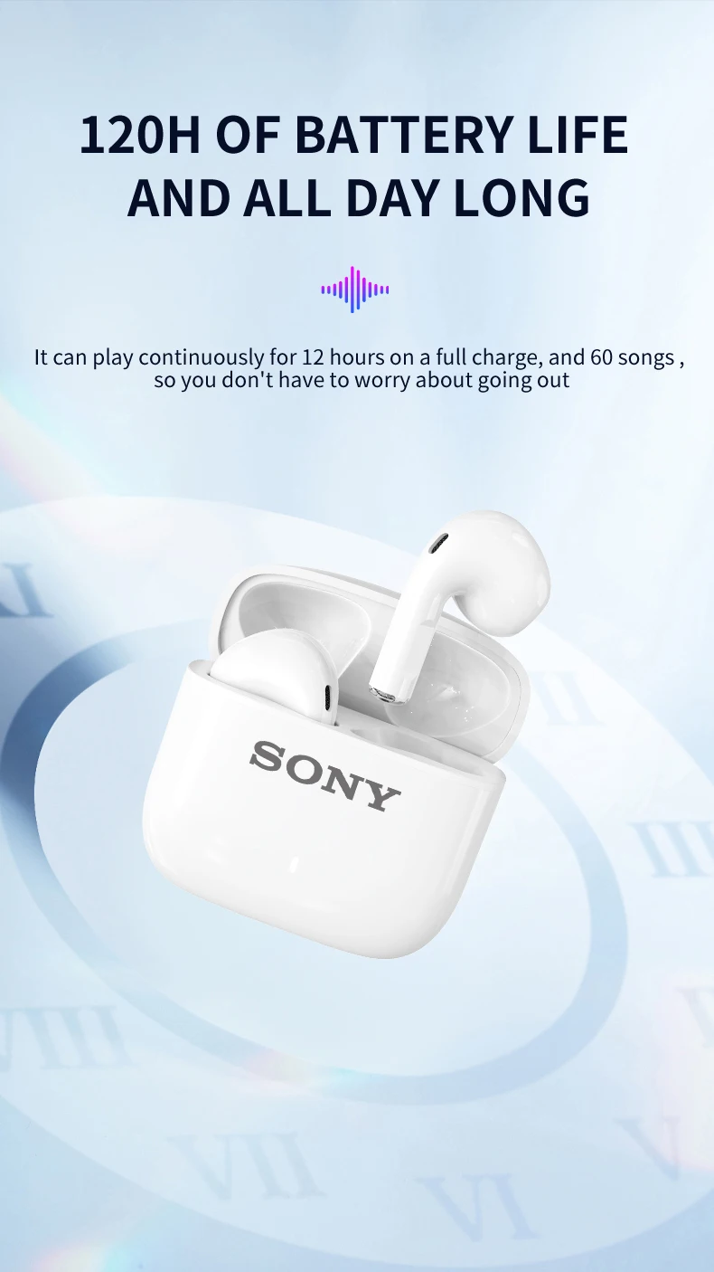 SONY A13 Bluetooth Headset HiFi Stereo Game Waterproof Earphone Wireless Bluetooth 5.3 Sport Earbuds Headphones