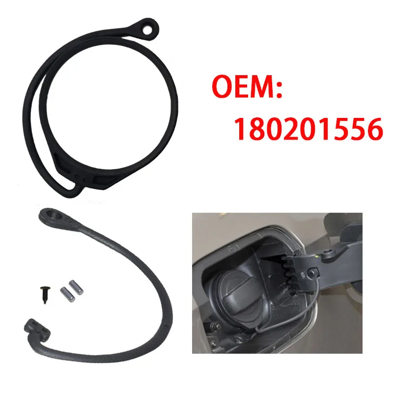 Enhanced Car Fuel Tank Cap Line - Durable Gasoline Cap Rope Replacement