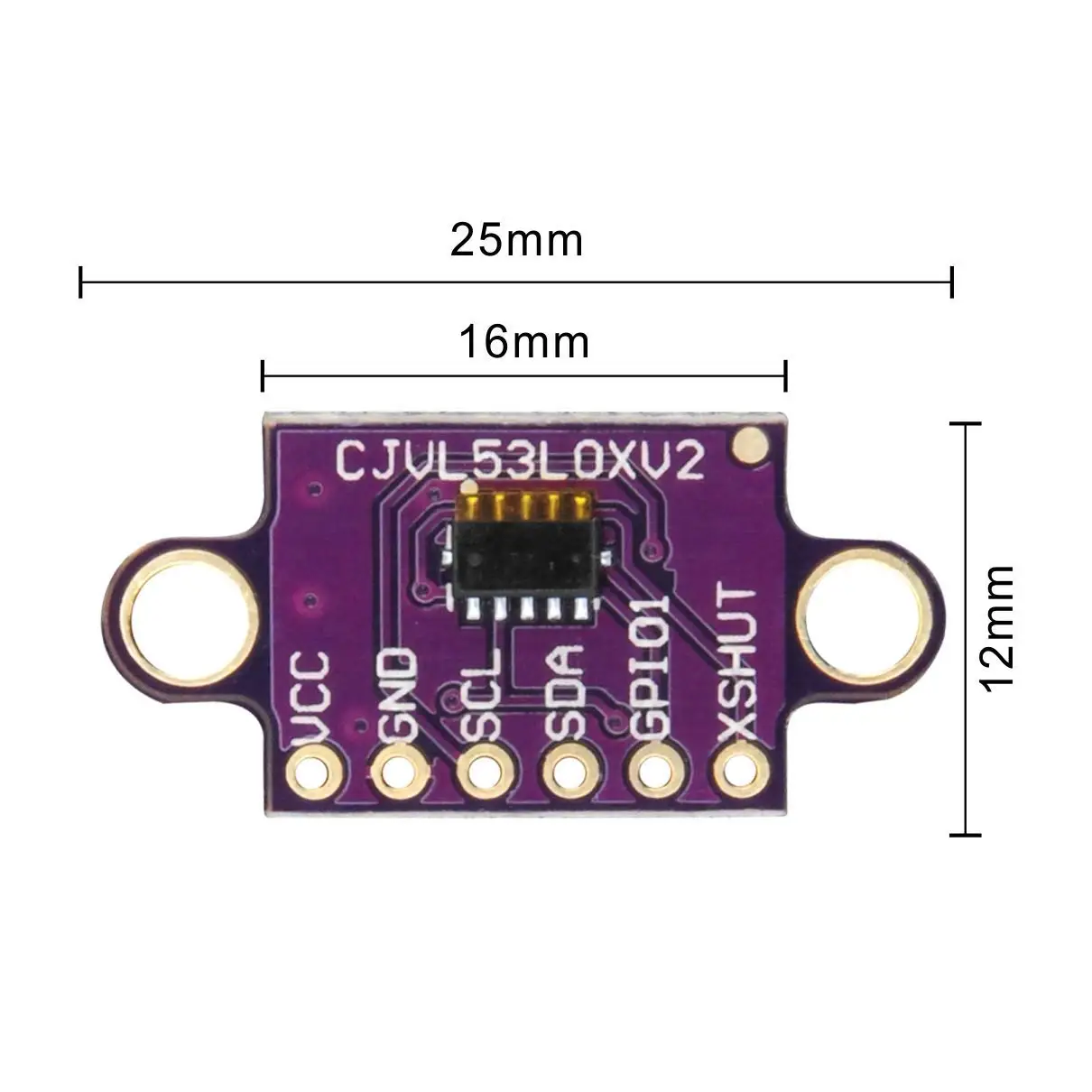Enhanced Laser Ranging Sensor Module - Time-of-Flight Distance Measurement