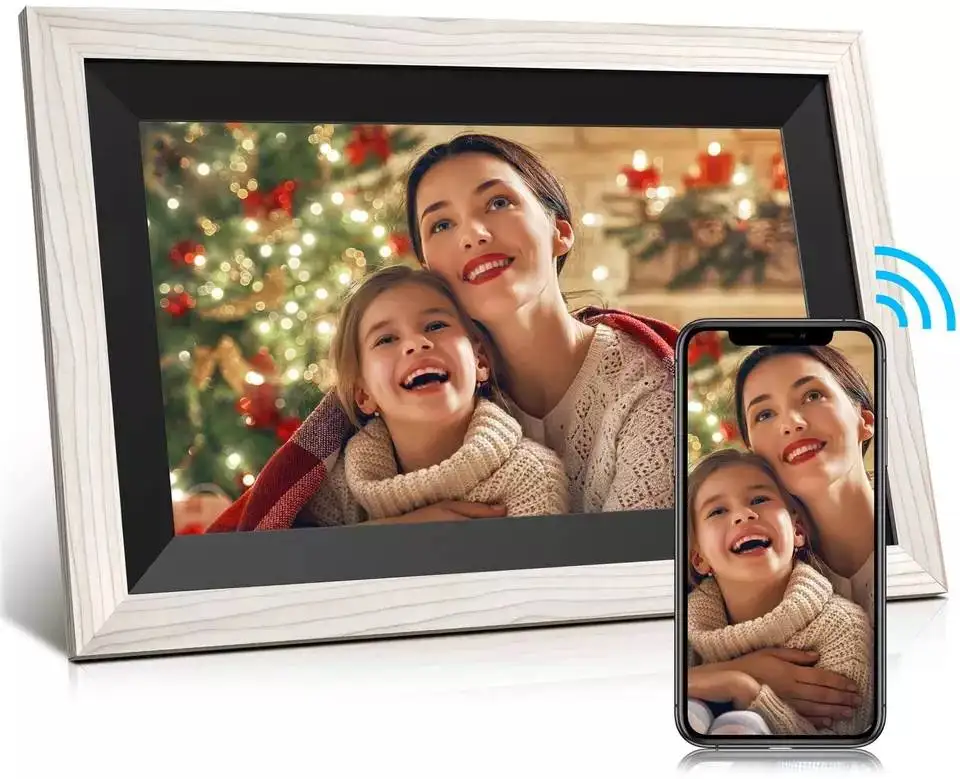 

10" NFT Digital Photo Frame Video Picture Share Wall Mounted Frameo IPS HD Display App Cloud Control WIFI NFT Touch Screen frame