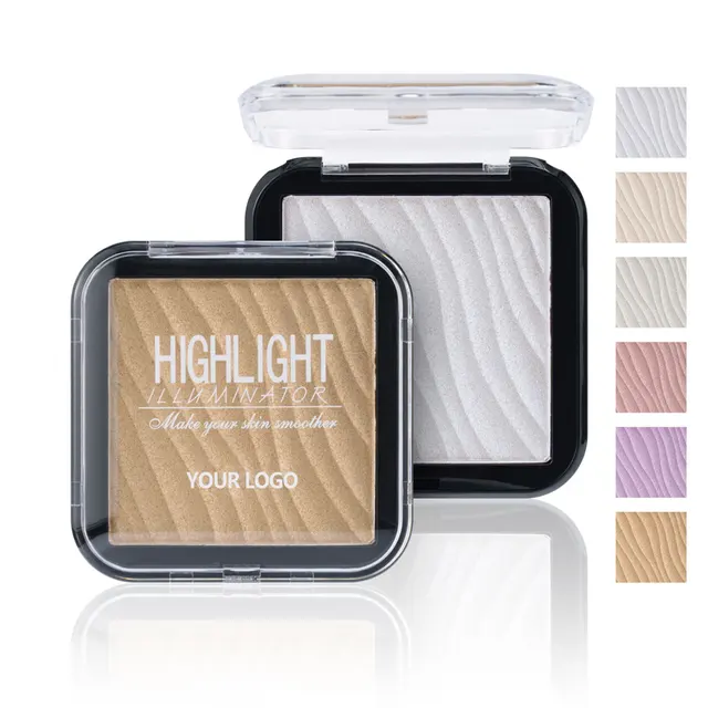 Makeup Shimmer Highlighter Powder  3