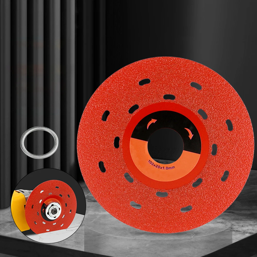 4 Zoll 100 mm Diamant-Trennscheibe Platten Porzellan Fliesen Schneidmesser Scheiben Elektrowerkzeug-Zubehör – Detail 1