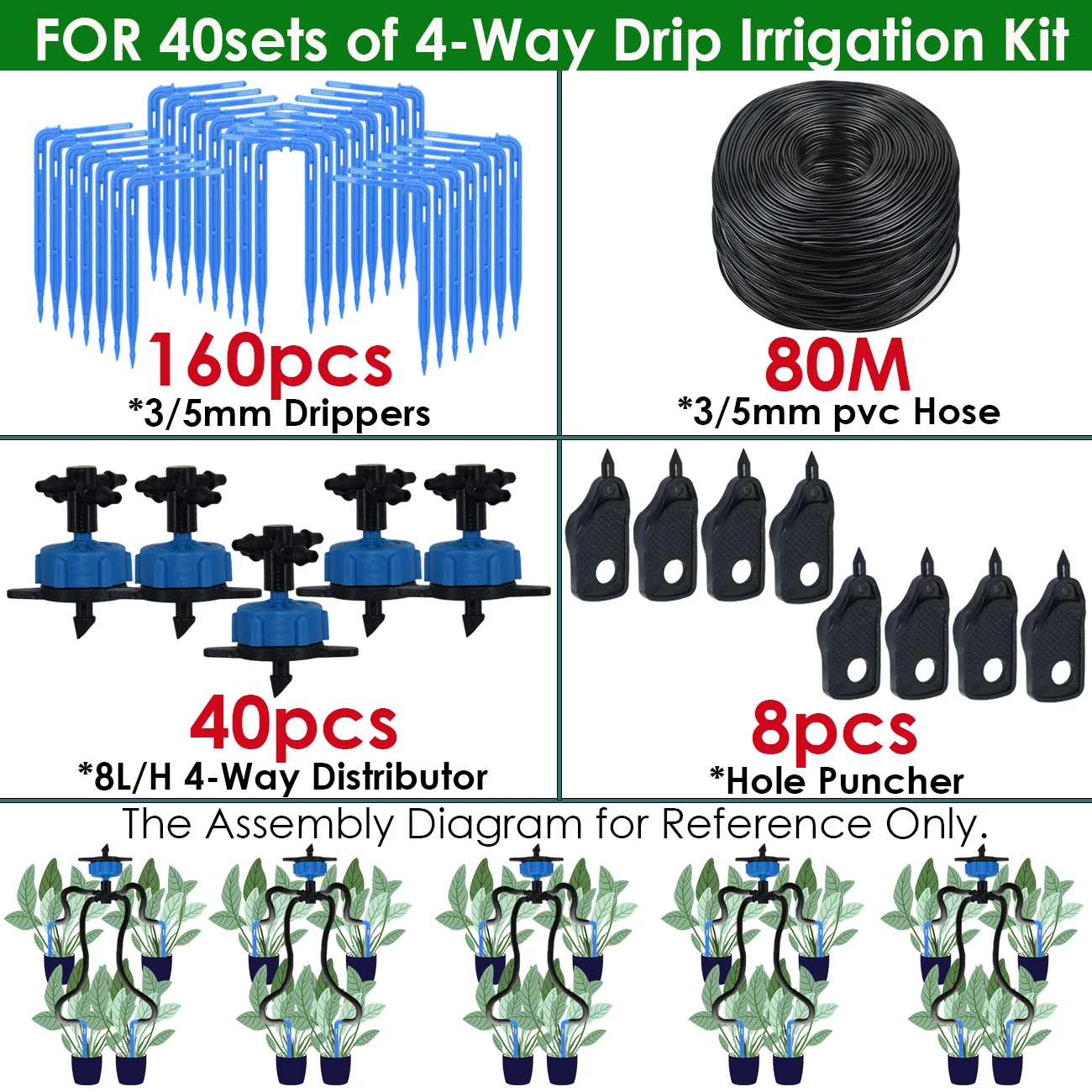 80M KIT-4WAY