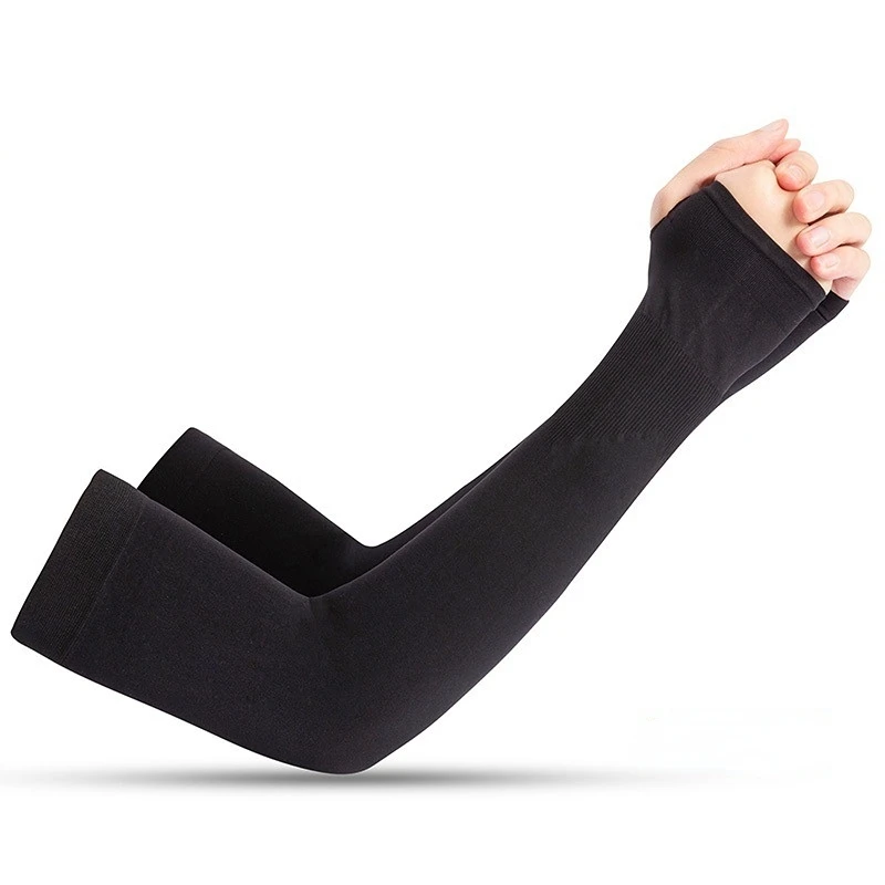 2Pcs Unisex Cooling Arm Sleeves Cover Sports Running UV Sun Protection Outdoor Men Fishing Cycling Sleeves for Hide Tattoos 3
