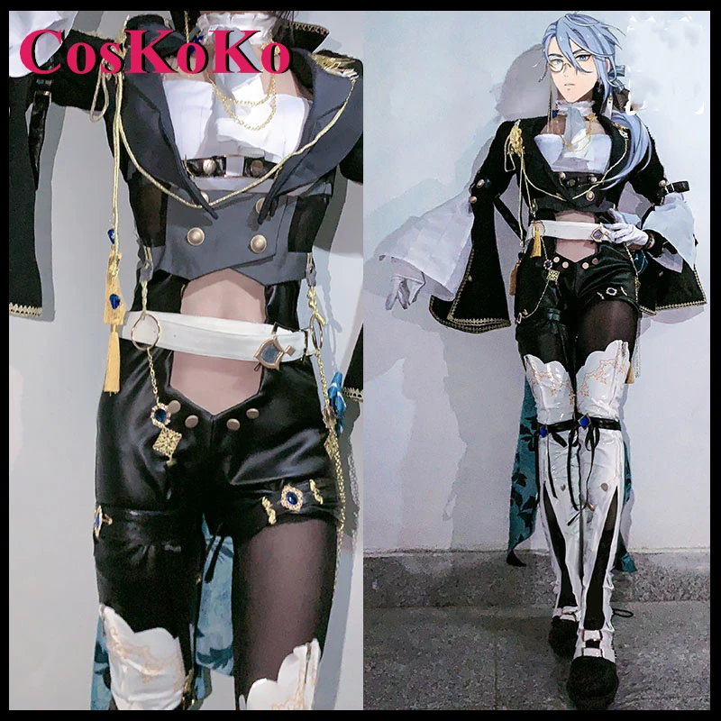 

CosKoKo Edmond Cosplay Anime Game Nu: Carnival Costume Fashion Handsome Uniforms Halloween Party Role Play Clothing