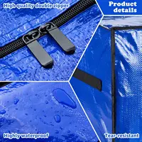 Portable Big Capacity Storage Bag Waterproof Dustproof Moistureproof Quilt Clothes Closet Under-Bed Packing Storage Organizer 2