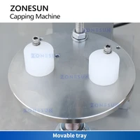 ZONESUN Roll-On Pilfer Proof Capper | Reliable Semi Automatic Capping Machine ZS-XG60C 4
