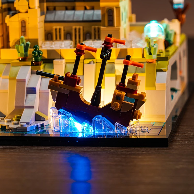Lazishi LED Light 76419 Set Suitable for Coruscant Guard Gunship ™ Building blocks (only including lighting accessories)