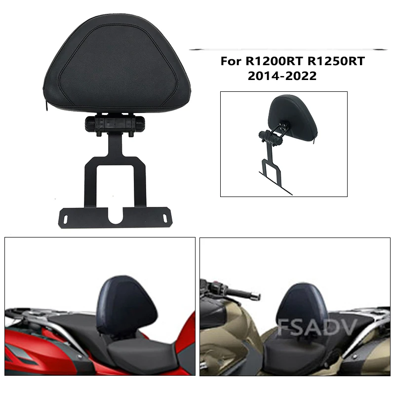 

R1200RT Adjustable Driving Backrest Fit For BMW R1250RT R1200 RT R 1250 RT R 1250RT 2014-2022 Motorcycle Driver Backrest Cushion