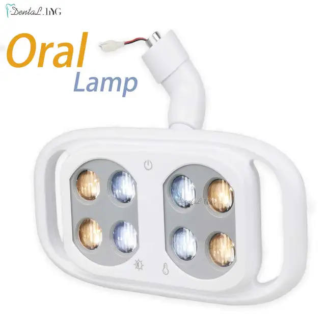 8LED Dental LED Lamp Oral Light For Dentistry Operation Light Chair Inductive Infrared Spotlight Oral Care Teeth Whitening Tool