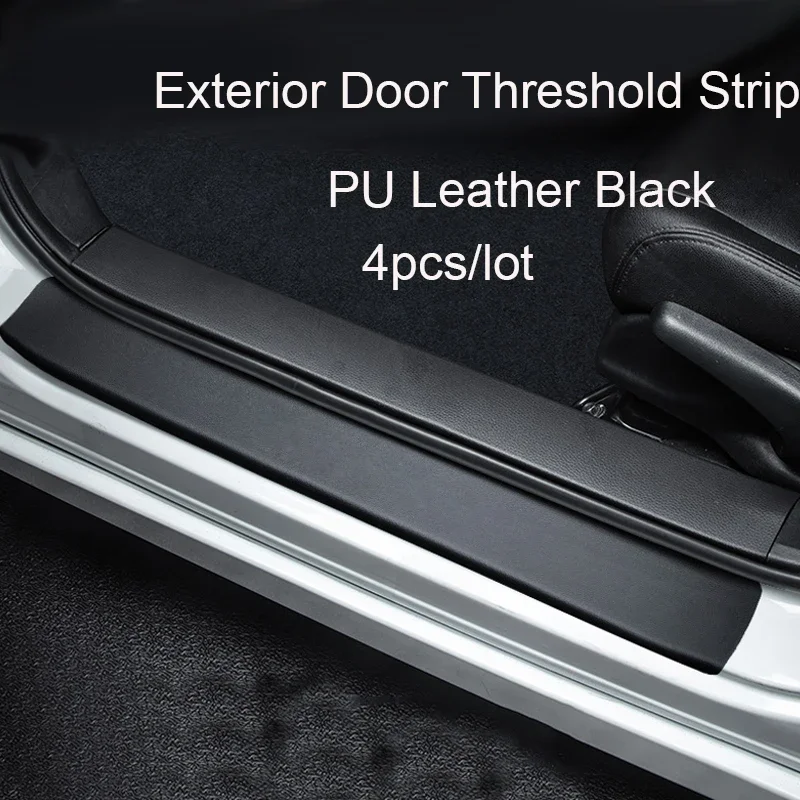 CDQSA Protège-Seuil De Porte En Acier Inoxydable 4 Pièces Pour Xpeng G6 2023-2024 - Bandes De Protection Durables Et Résistantes Aux Rayures,B/Blue