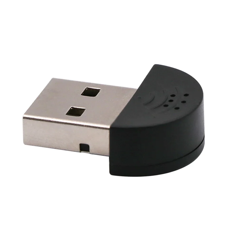 Portable Mini USB 2.0 Microphone Omni-Directional Stereo USB MIC forLaptop PC Computer Chatting For MSN/Skype 4