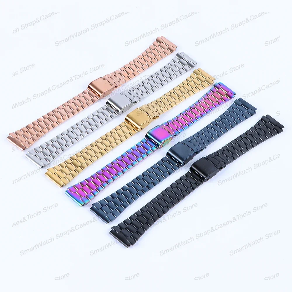 Stainless Steel 18mm Metal Watchband Strap