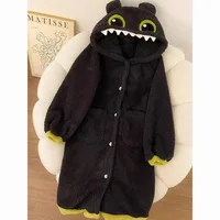 Adult Kigurumi Toothless Dragon Onesie Pajamas Cosplay Costume Robes Anime Nightgown Halloween Cartoon Sleepwear Slipper - Image 3