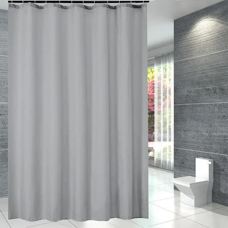 PEVA Bathroom Shower Curtain 180x180cm Waterproof Accessories