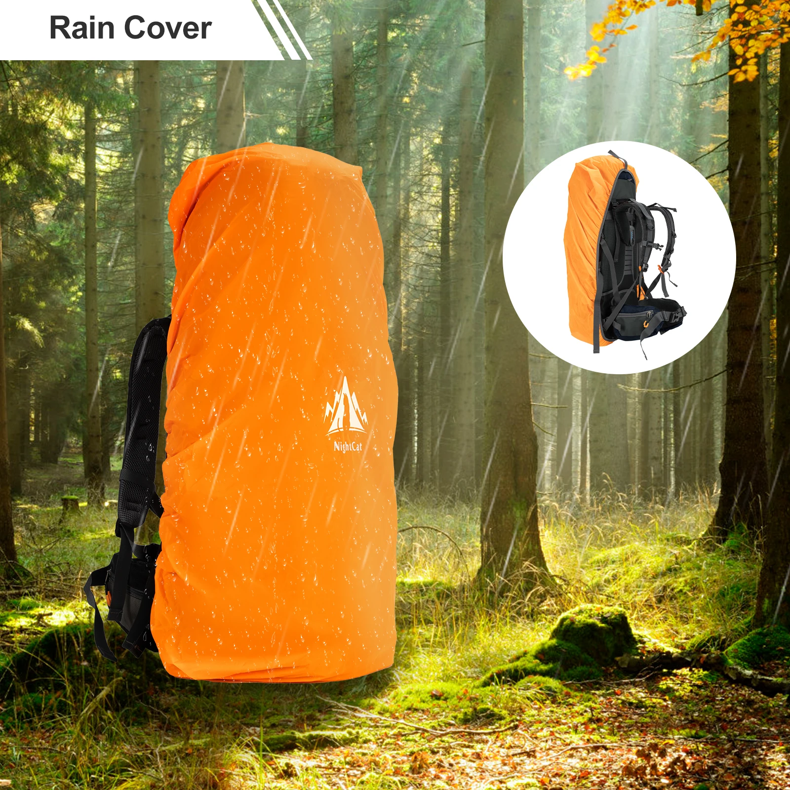 Night Cat Camping Backpacks 90L with Internal Frame Hiking Backpack for Men Women Waterproof Lightweight Breathable Outdoor 6