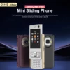 SERVO N95 PRO Mini Sliding Mobile Phone 2 SIM Standby Cellphone Magic Voice Speed Dial Call Recording Flashlight 2.0" Telephones 1