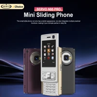 SERVO N95 PRO Mini Sliding Mobile Phone 2 SIM Standby Cellphone Magic Voice Speed Dial Call Recording Flashlight 2.0" Telephones 1