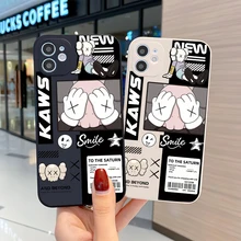 

Violence kaw-boy Bear For Phone Cases Apple iPhone 11 12 13 Pro 12 13 Mini X XR XS Max SE 5 6 6s 7 8 Plus Silicone Funda celular