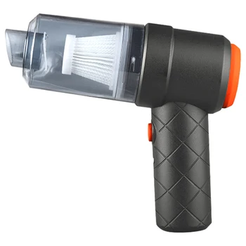 Wireless Auto Vacuum 1200mAh Car Vacuum Dust Buster USB Charging Deep Cleaning 3500pa Suction for Home Car Pet Hair and Office 2