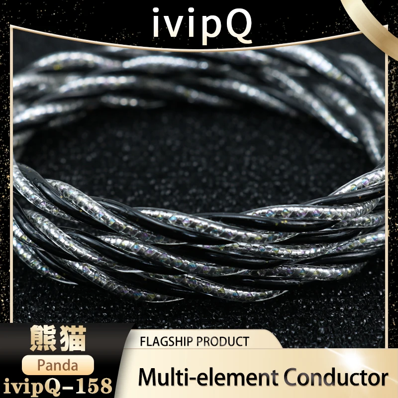 ivipQ リケーブル イヤホン 2点セット IPIPIPq-イヤホンケーブル、2.5/3.5/4.4mm、0.78、2ピン、mmcx