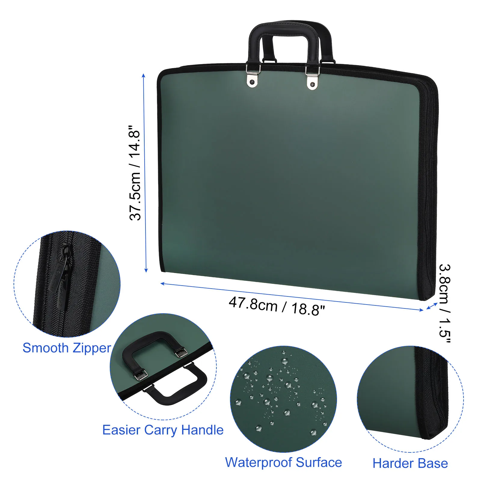 Borsa portaoggetti per tavolo da disegno per ptura A2 Borsa