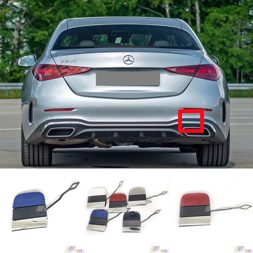 3 In1 21-23 Fit Mercedes C W206 Sport Amg Line Sedan S206 Station Wagon Coperchio Di Traino Posteriore 2068853603