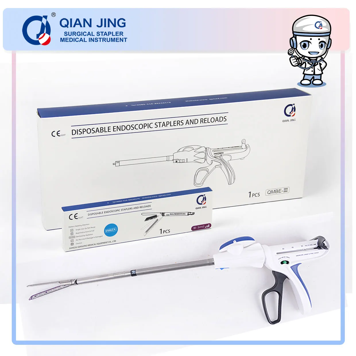 

Surgical instruments Disposable Endo Linear Cutter Stapler and Reloads for Abdominal Minimally Invasive