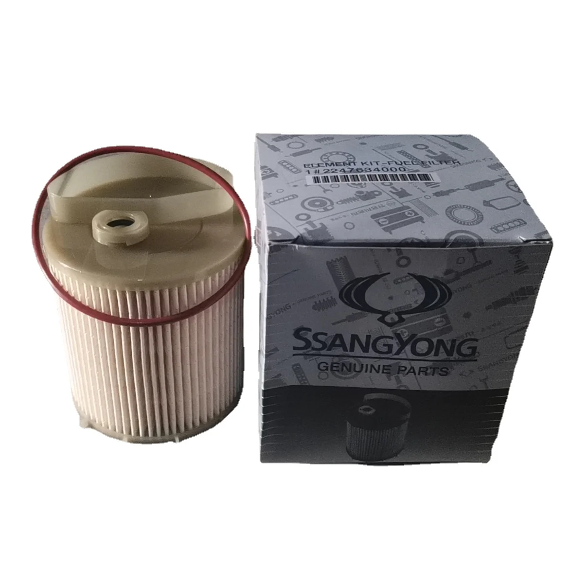 Fuel Filter Element KIT For Ssangyong Korando C/Sports/Turismo Rexton OEM Parts 2247634000