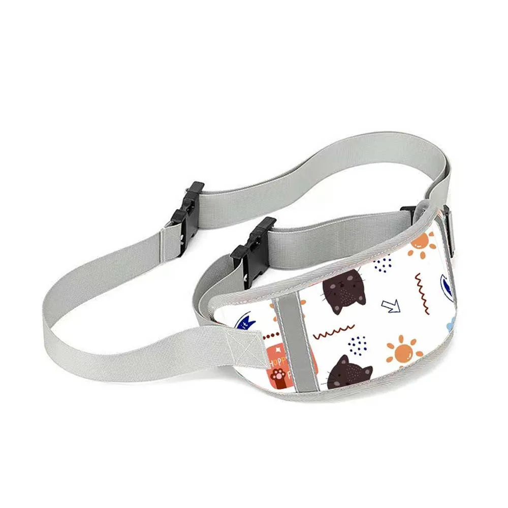 Nylon Motorcycle Seat Belt Children Adjustable Sturdy Kids Safety Seat Harness Polyester Comfortable Chest Safe Strap Anti-lost